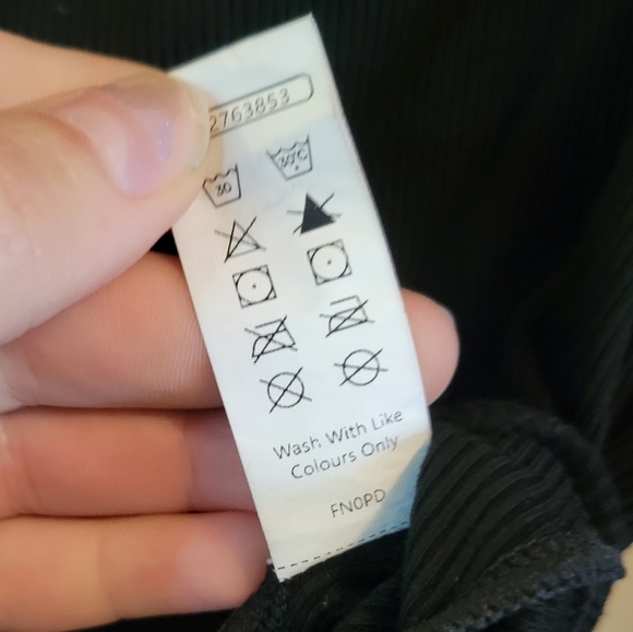 Halara Ribbed Knit Square Neck Long Sleeve Bodysuit - Picture 7 of 7